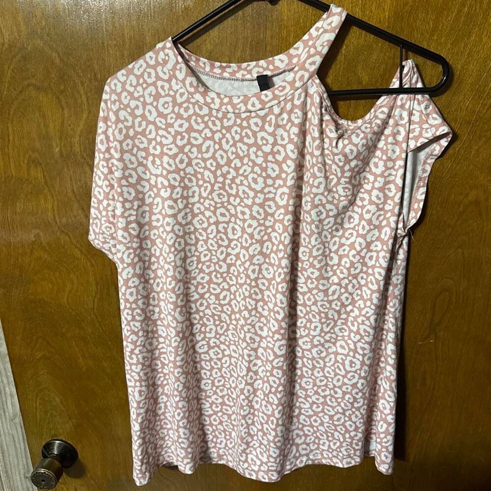 Unbranded Women's Pink and Orange Blouse